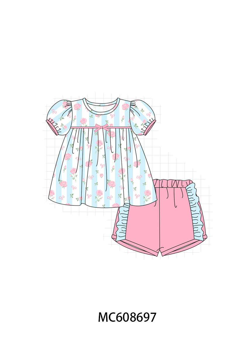 LIGHT PINK & BLUE ROSES COLLECTION - ETA FEB