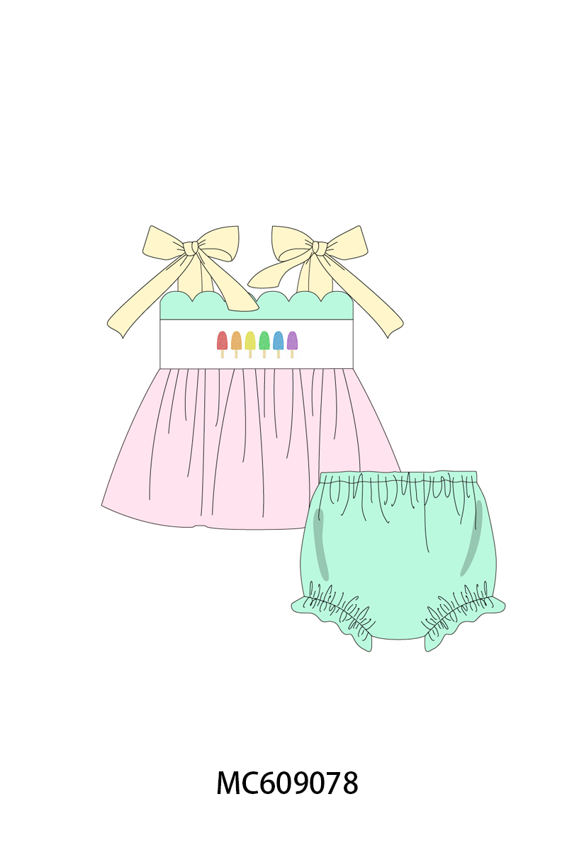 PASTEL POPSICLE EMBRODIERY COLLECTION - ETA FEB