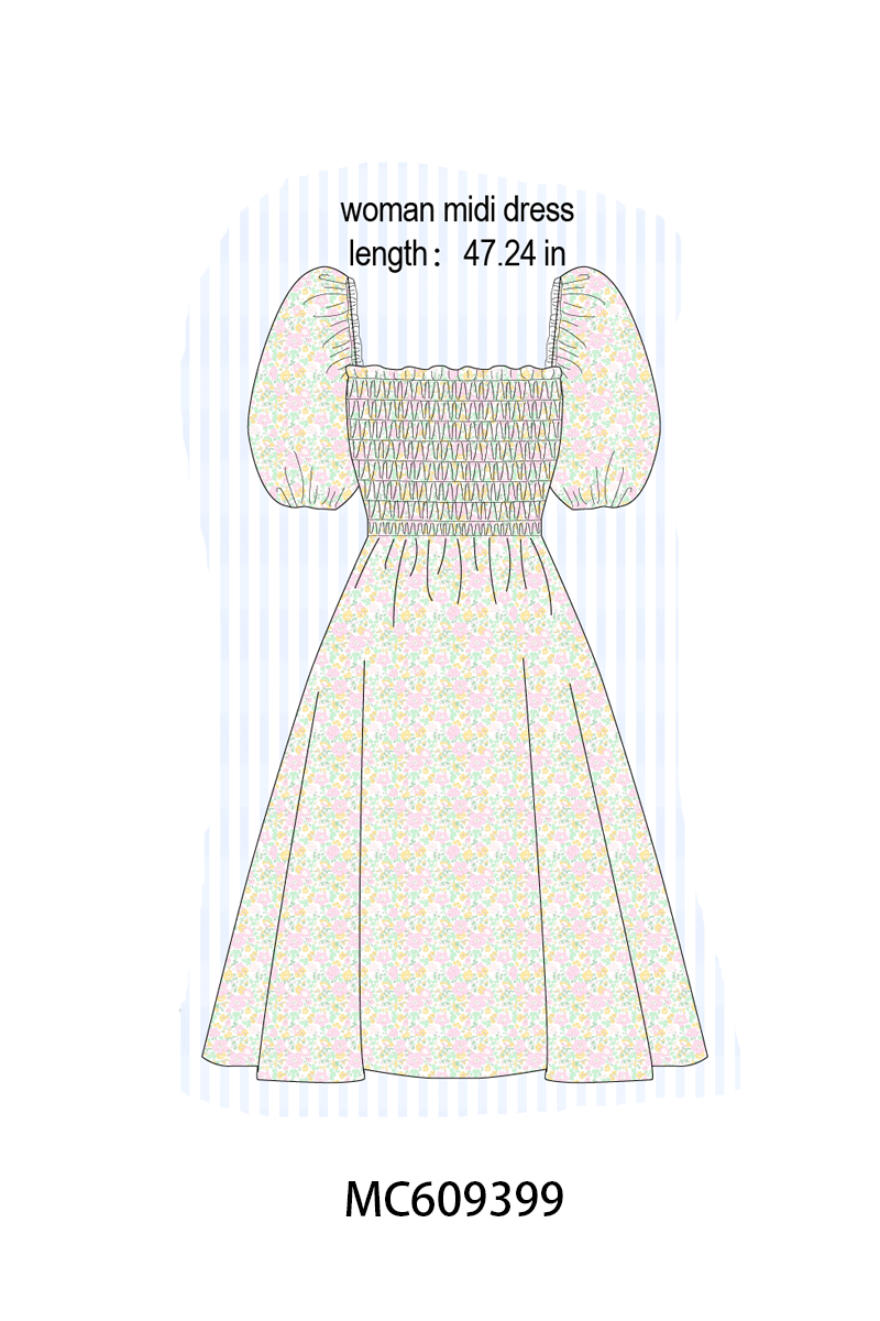FLORAL SMOCKED COLLECTION - ETA FEB