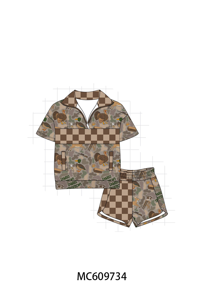 DEER AND CHESSBOARD PATTERN COLLECTION - ETA FEB