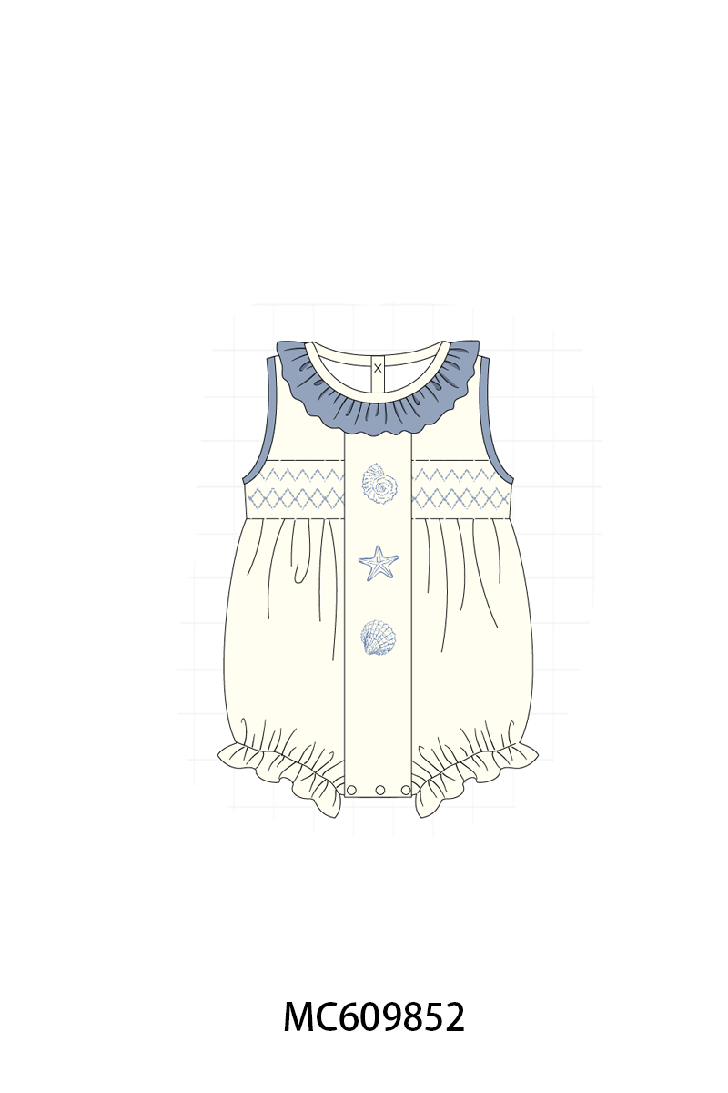 SMOCKED BEACH SEASHELLS COLLECTION - ETA FEB