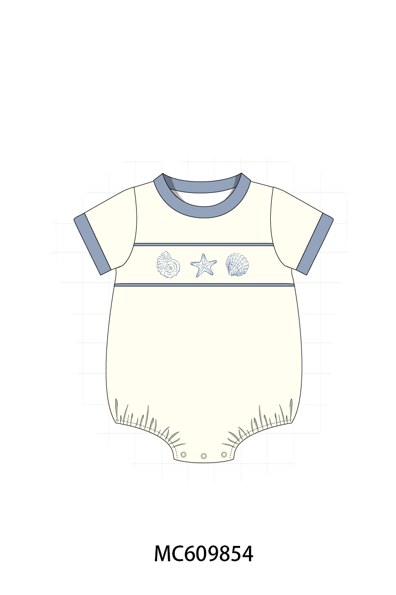 SMOCKED BEACH SEASHELLS COLLECTION - ETA FEB