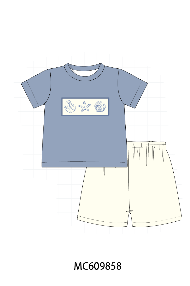 SMOCKED BEACH SEASHELLS COLLECTION - ETA FEB