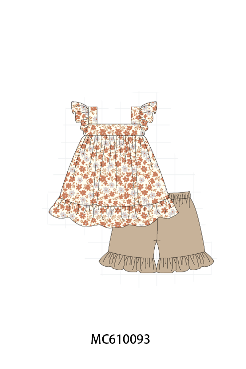 BROWN FLORAL-ETA APRIL