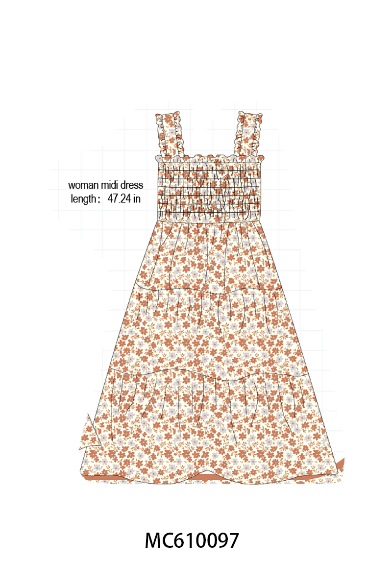 BROWN FLORAL-ETA APRIL