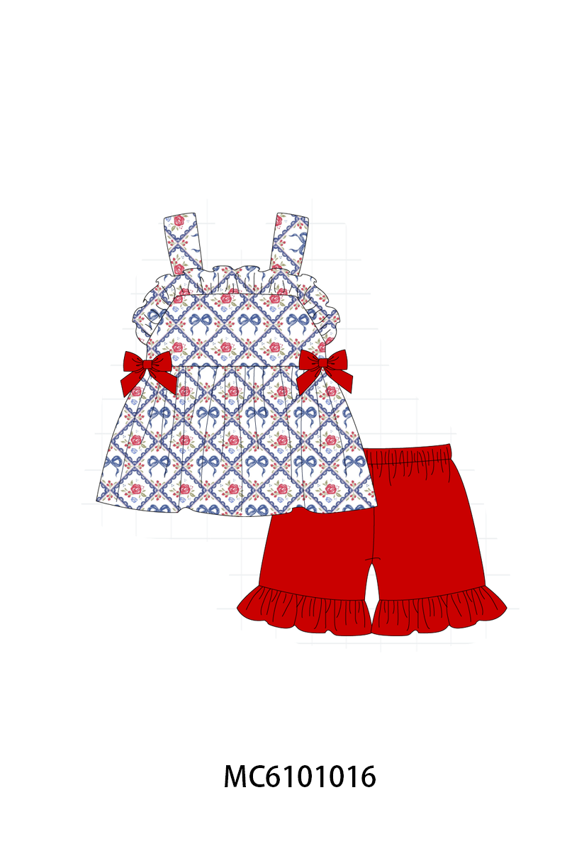 PATRIOTIC STRIPE FLORAL COLLECTION - ETA APRIL