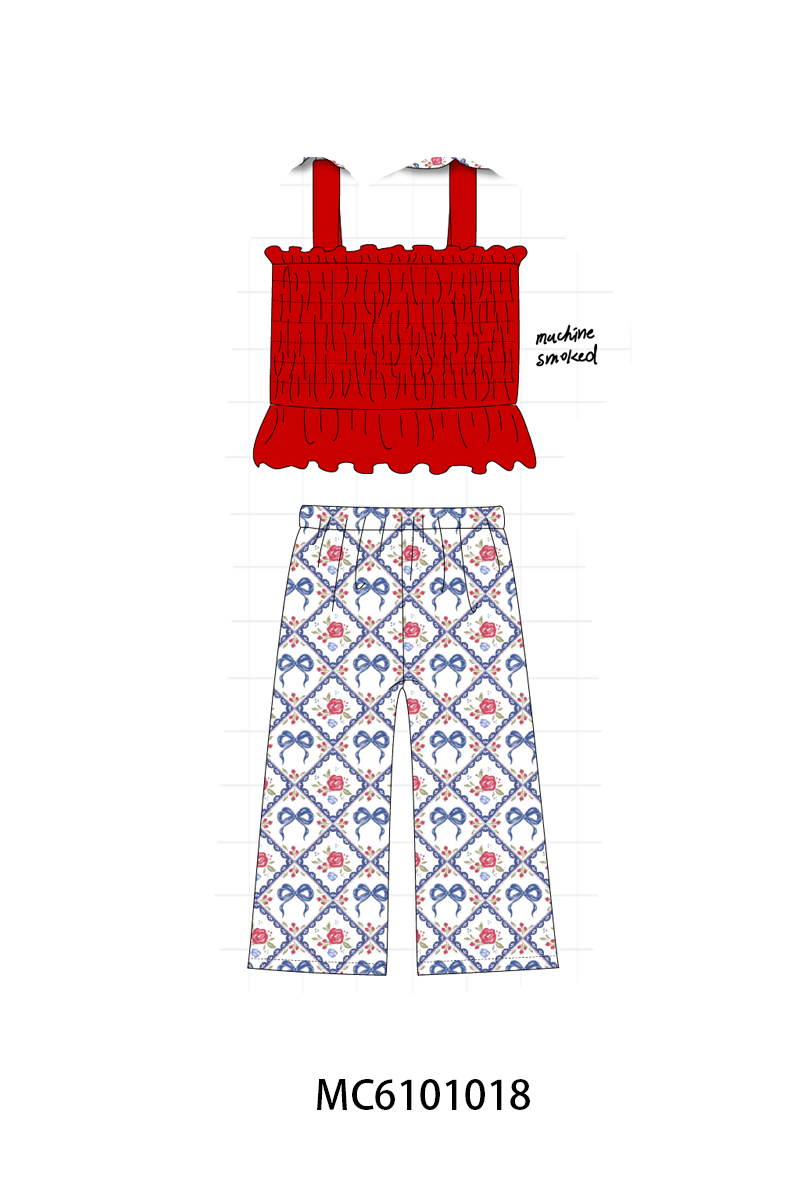 PATRIOTIC STRIPE FLORAL COLLECTION - ETA APRIL