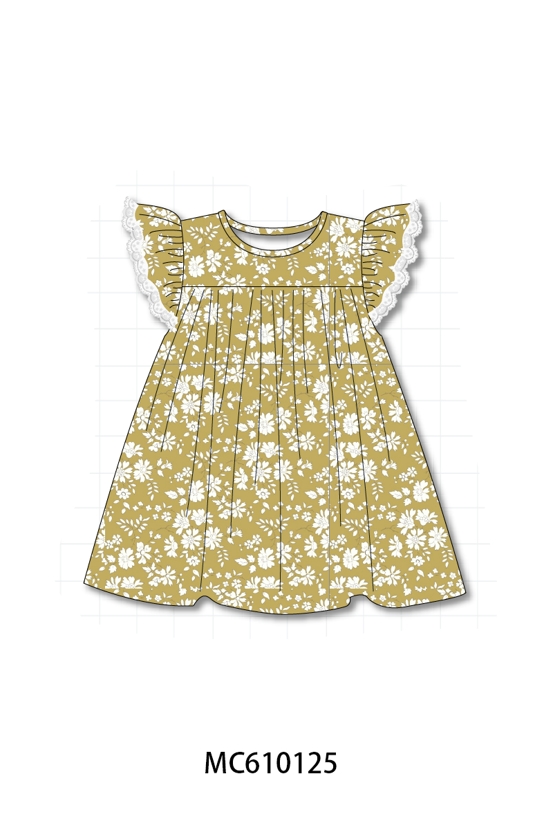 MUSTARD FLORAL-ETA APRIL