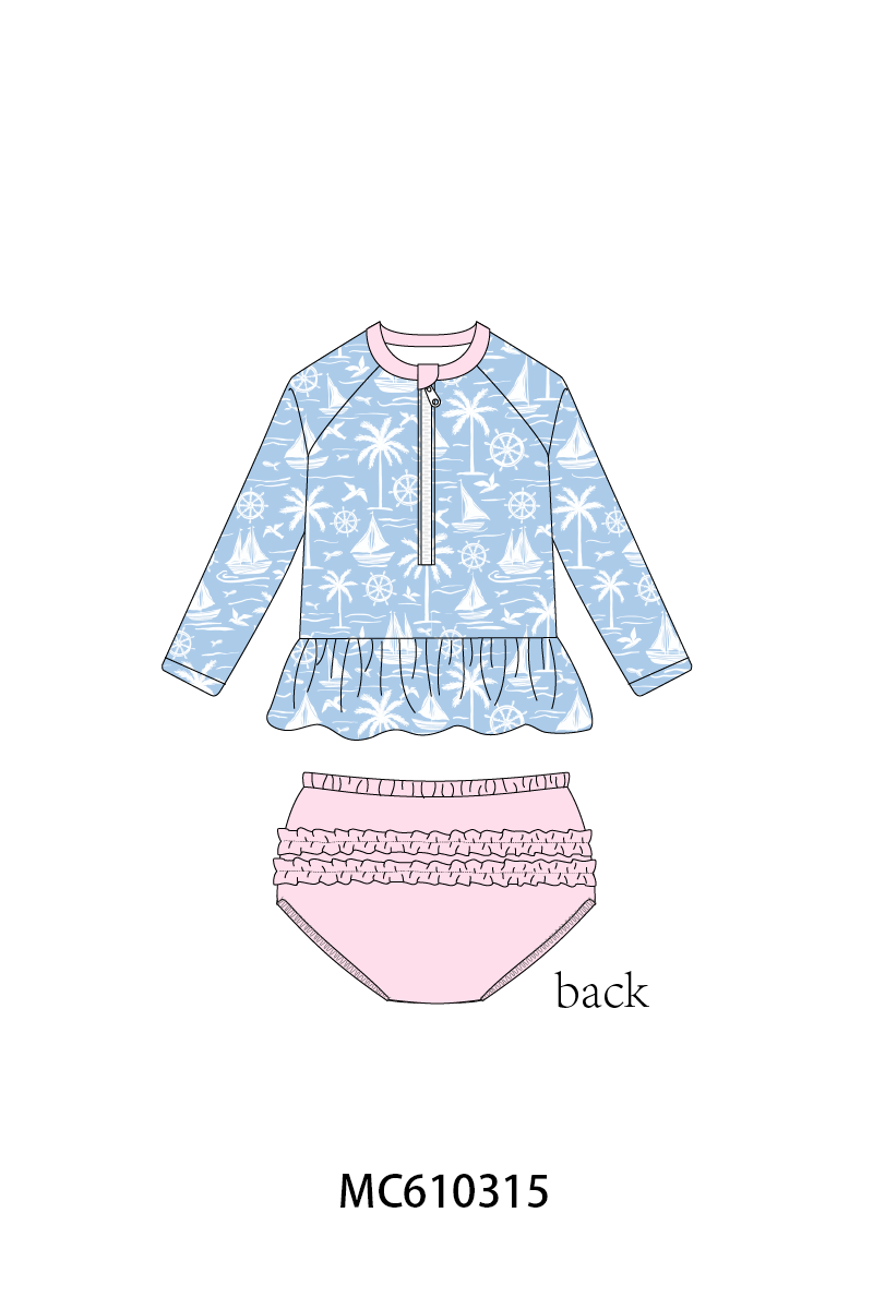 PINK/BLUE SAILBOATS-ETA APRIL