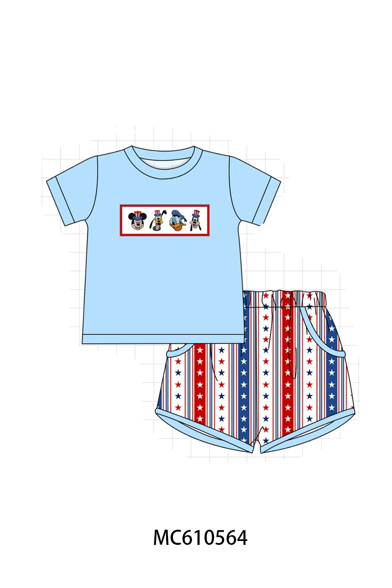 PATRIOTIC MOUSE FRIENDS COLLECTION - ETA APRIL