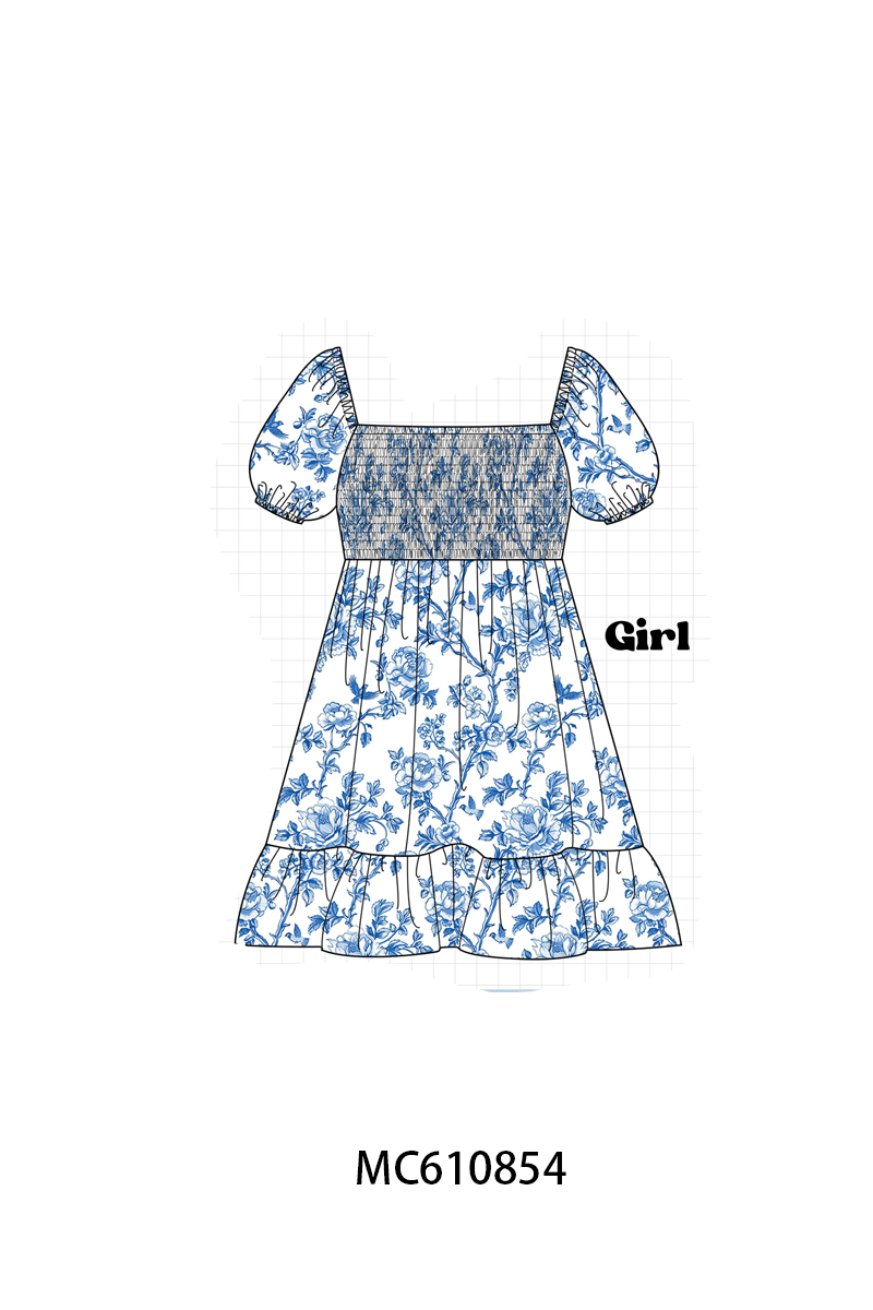 BLUE FLORAL COLLECTION - ETA APRIL