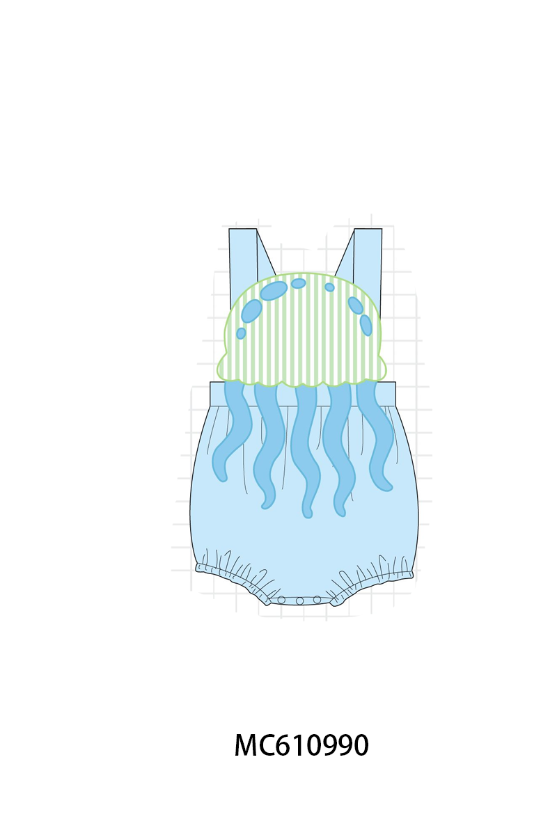 JELLYFISH APPLIQUE COLLECTION - ETA APRIL