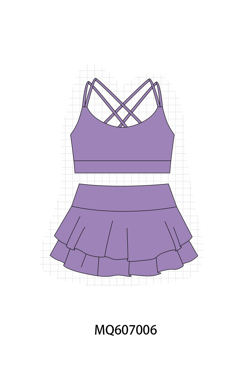 GIRLS ACTIVE SKORT SETS-ETA FEB