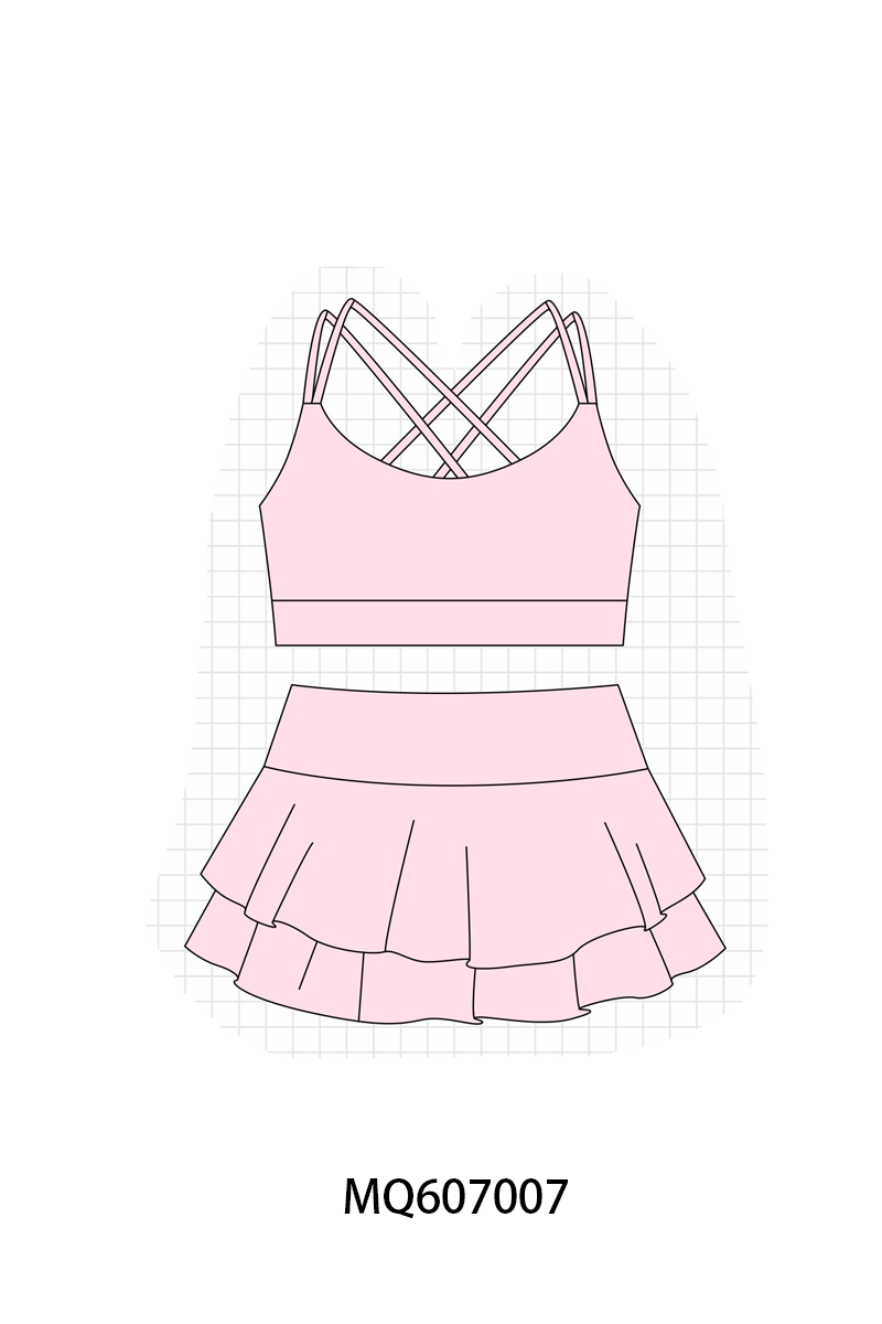 GIRLS ACTIVE SKORT SETS-ETA FEB
