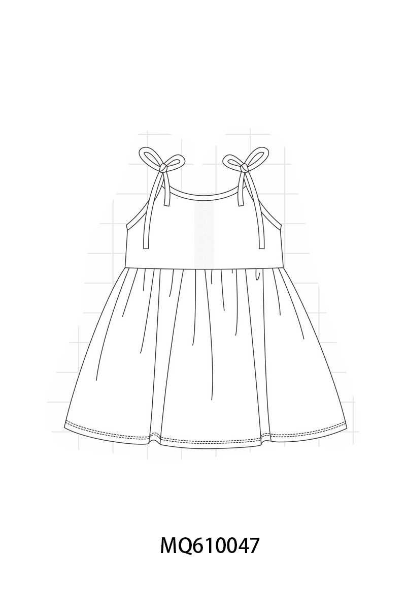 LACE BOW DRESS-ETA MAY