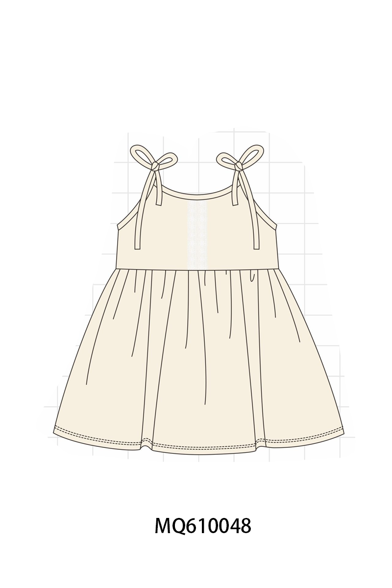 LACE BOW DRESS-ETA MAY