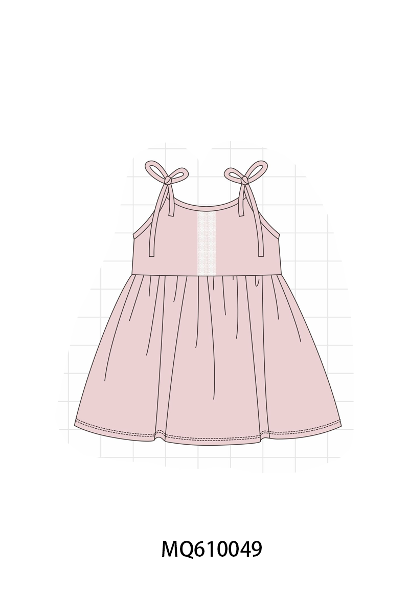 LACE BOW DRESS-ETA MAY