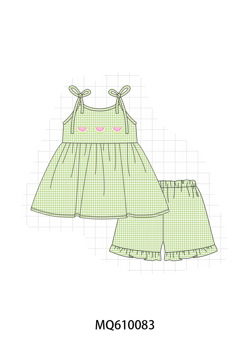 GINGHAM MELON-ETA MAY