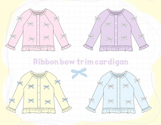 RIBBON CARDIGAN COLLECTION - ETA JAN