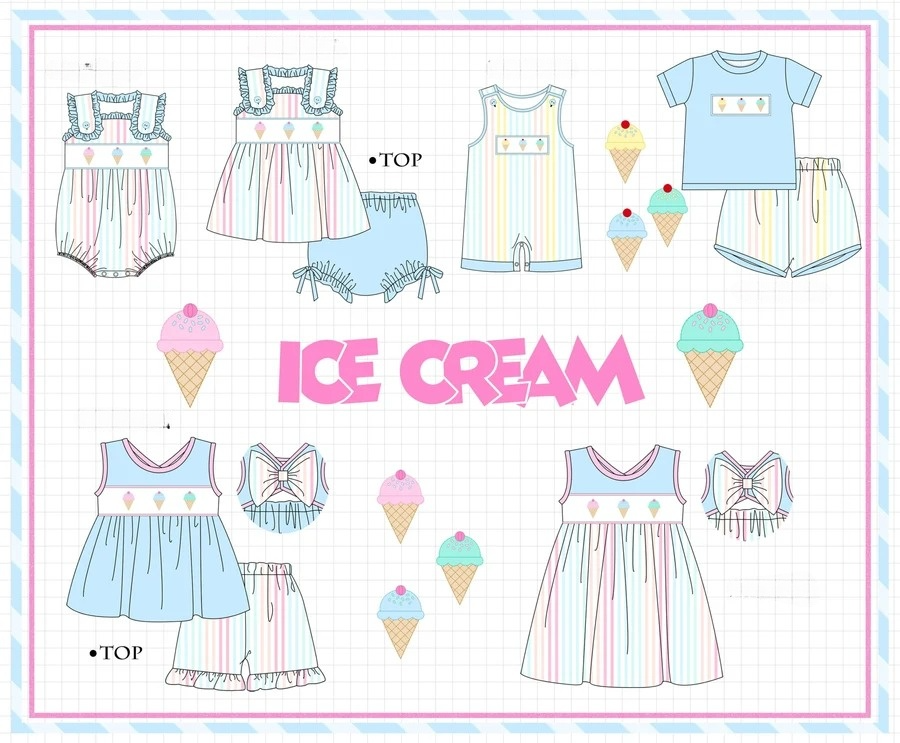 PASTEL ICE CREAM COLLECTION - ETA FEB