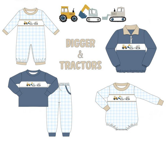 DIGGER & TRACTORS COLLECTION - ETA DECEMBER