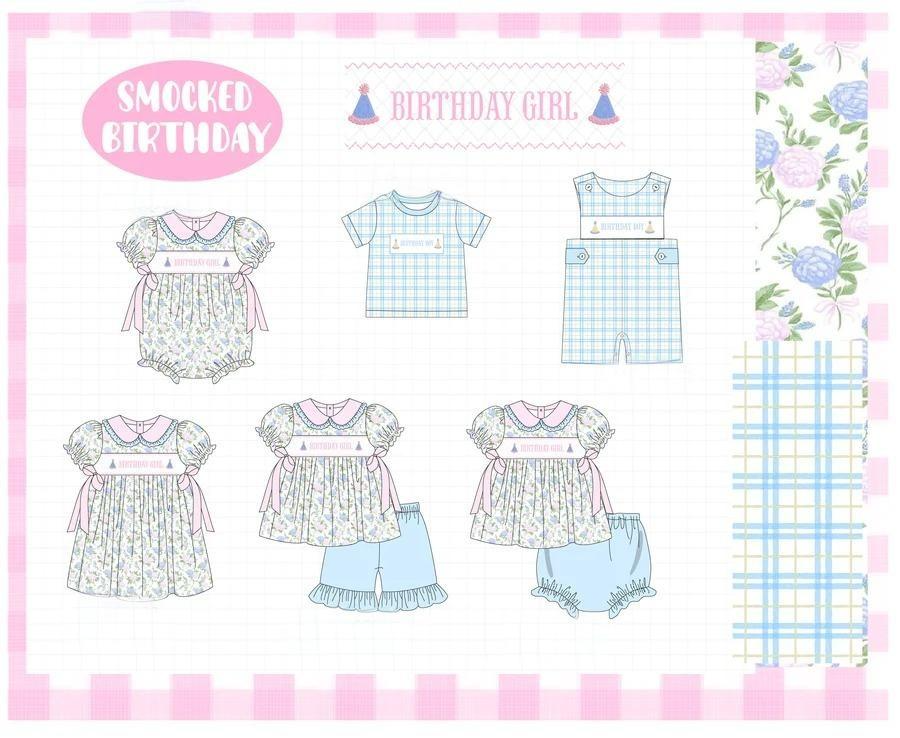 SMOCKED BIRTHDAY COLLECTION - ETA FEB