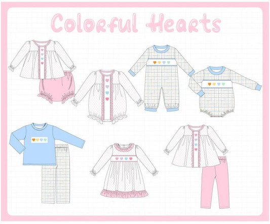 COLORFUL HEARTS COLLECTION - ETA DECEMBER