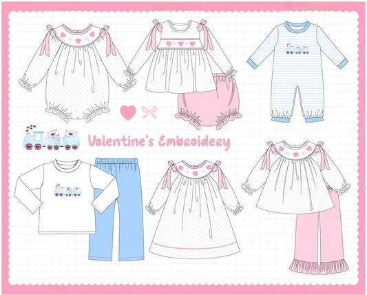 VALENTINE'S EMOBROIDERY COLLECTION - ETA DECEMBER