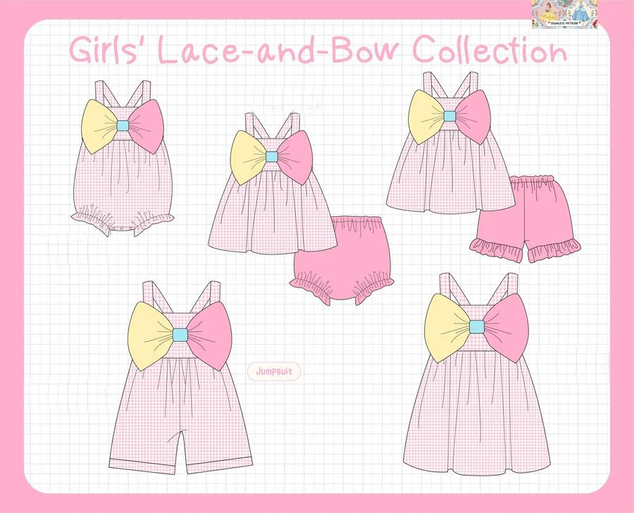GIRL'S LACE-AND-BOW COLLECTION - ETA APRIL