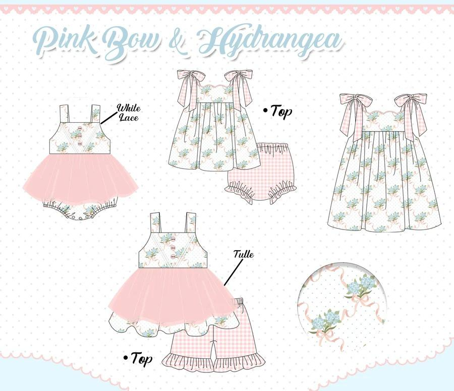 PINK BOW & HYDRANGEA COLLECTION - ETA FEB