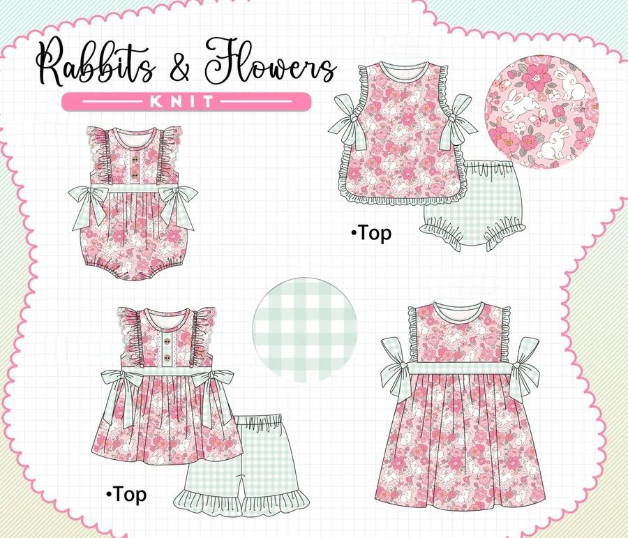 RABBIT & FLOWERS COLLECTION - ETA FEB