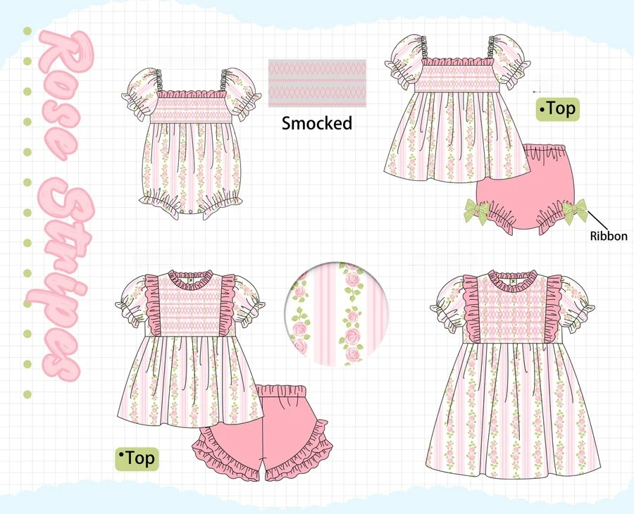 ROSE STRIPES COLLECTION - ETA FEB