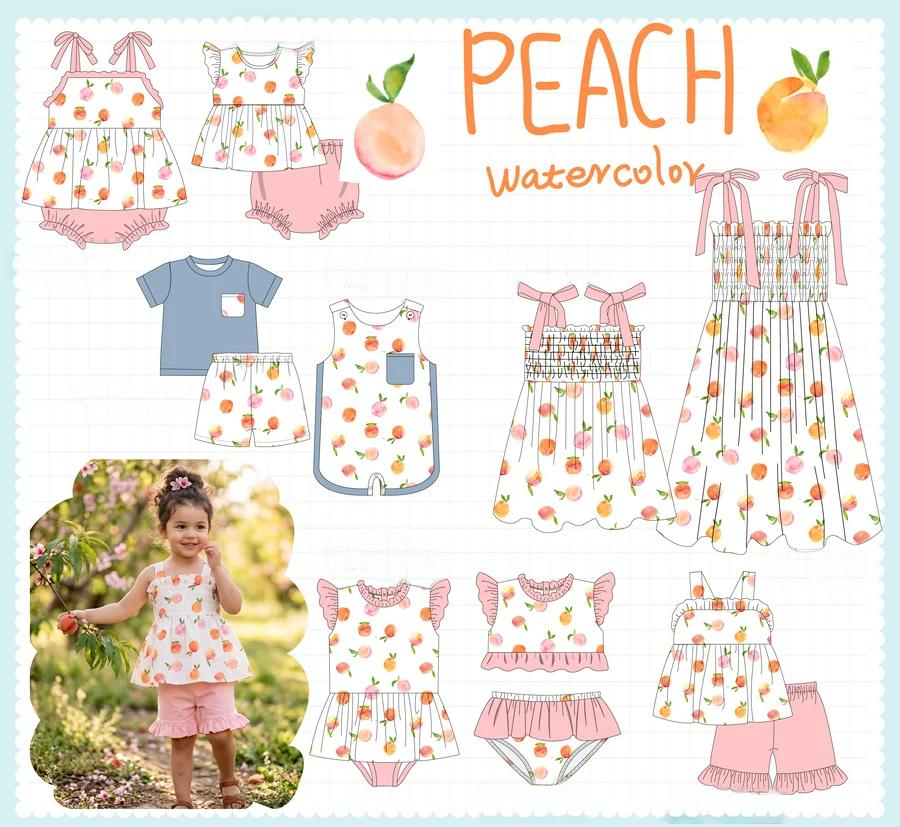 PEACH WATERCOLOR COLLECTION - ETA APRIL