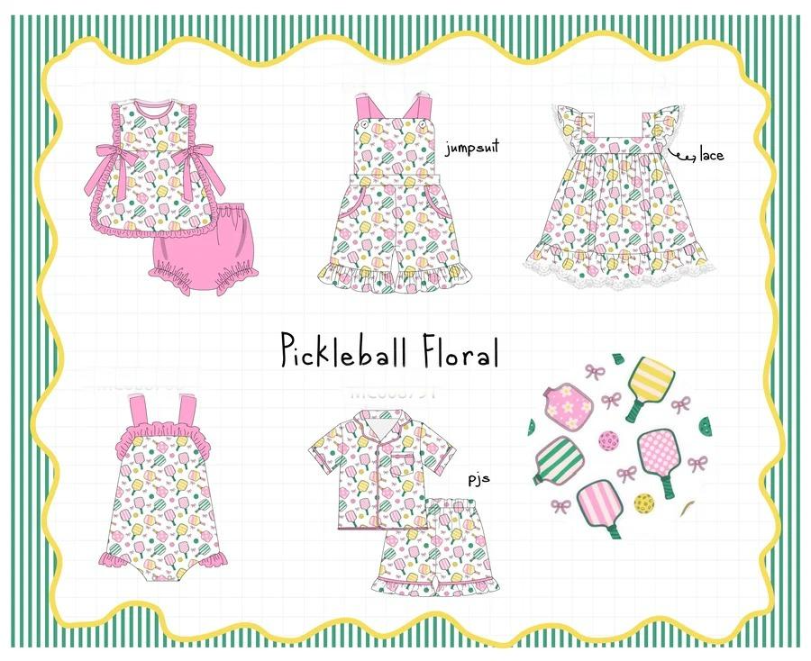 PICKLEBALL FLORAL COLLECTION - ETA FEB