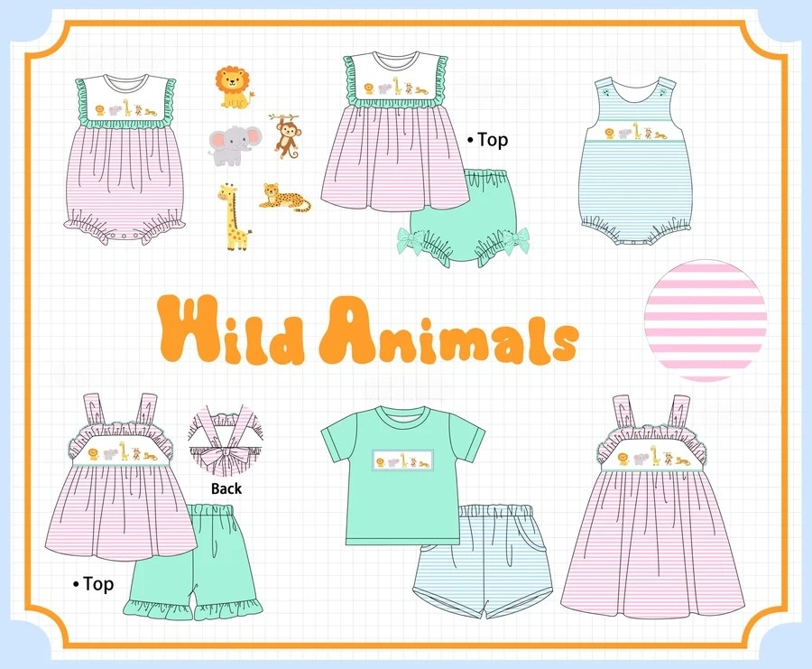 WILD ANIMALS COLLECTION - ETA FEB