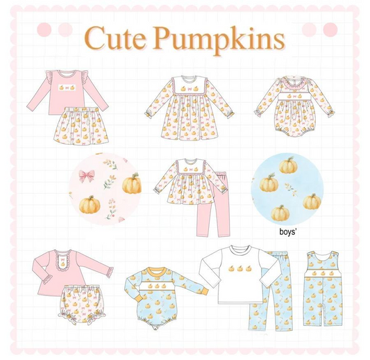 CUTE PUMPKINS COLLECTION - ETA SEPTEMBER