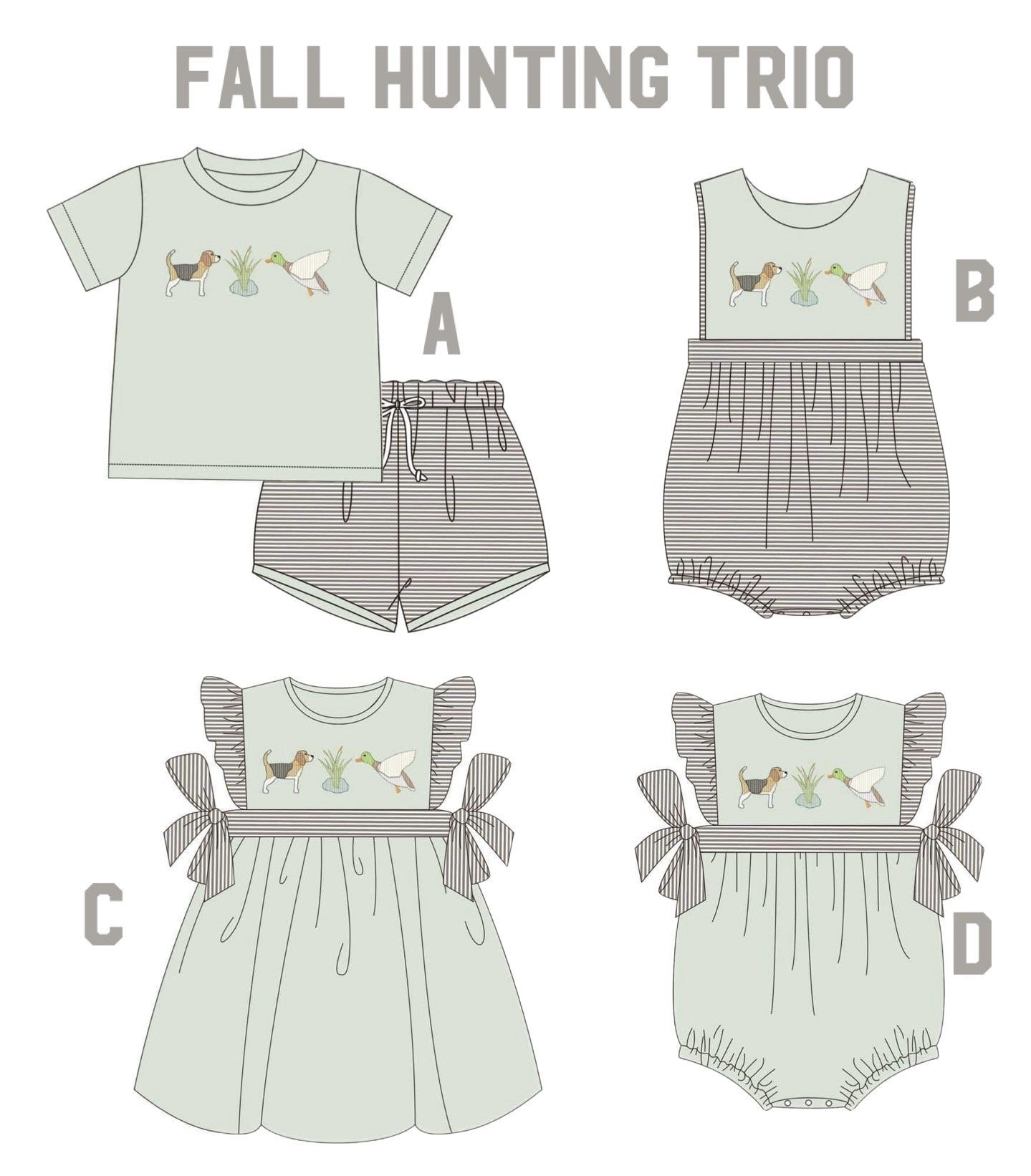 Fall Hunting Trio - IN STOCK