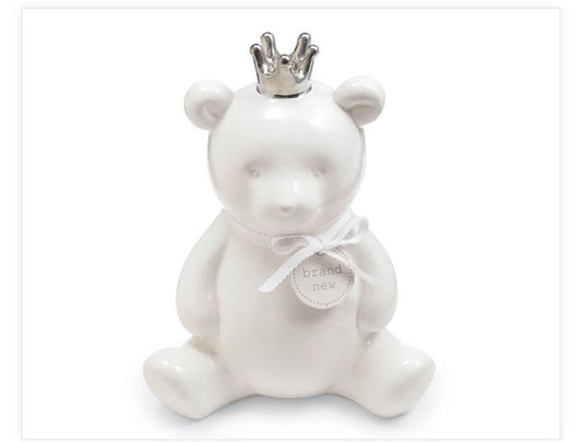 Brand New Teddy Bear Bank - IN STOCK