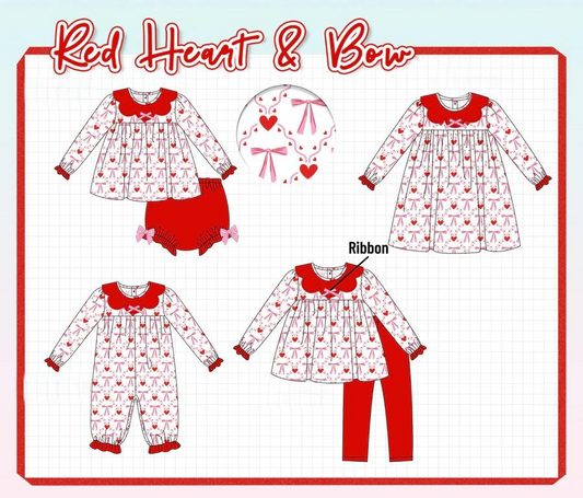 RED HEART & BOW COLLECTION - ETA DECEMBER