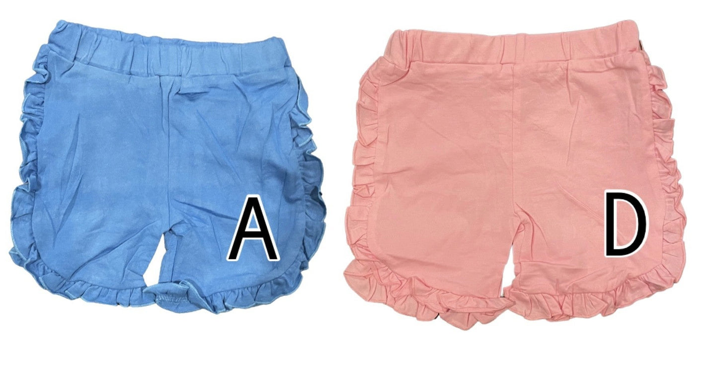 Girls Basic Shorts - in stock