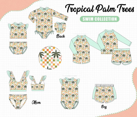 TROPICAL PALM TREES COLLECTION - ETA FEB