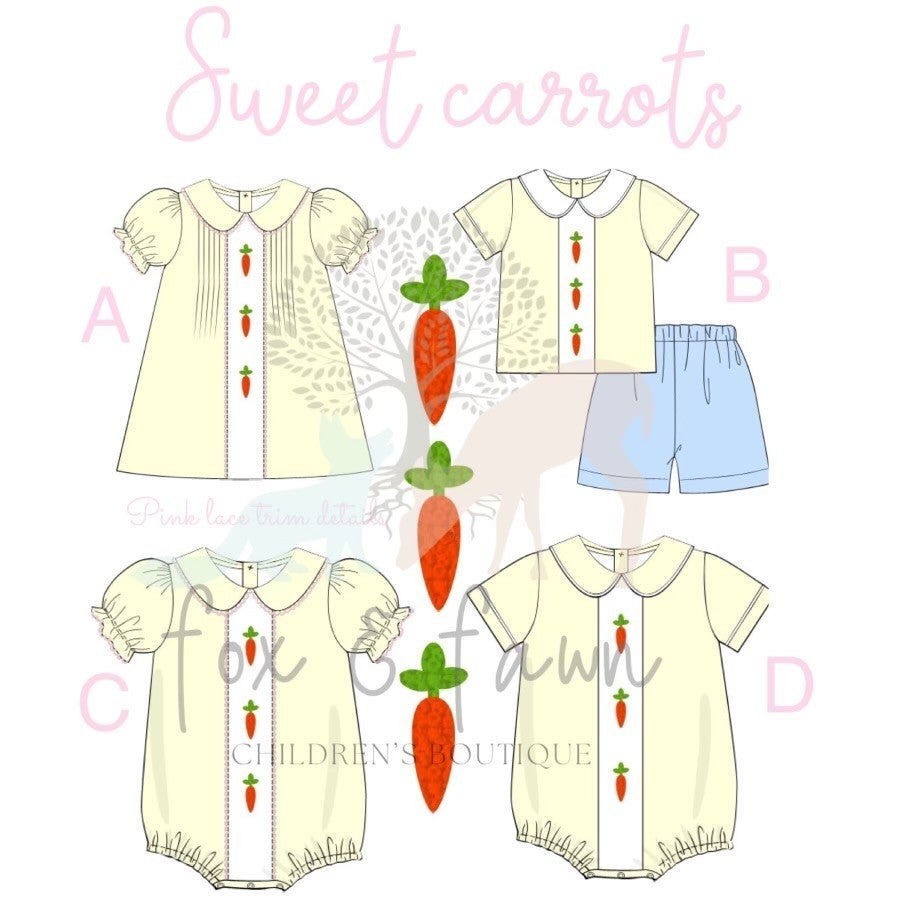 Sweet Carrots - IN STOCK