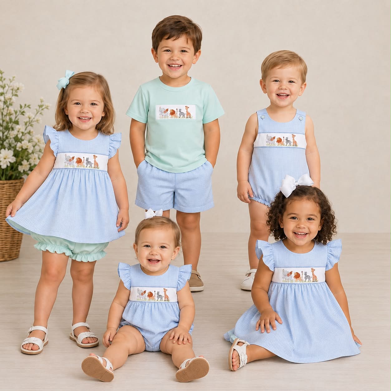 EMBROIDERY ZOO COLLECTION-ETA FEB