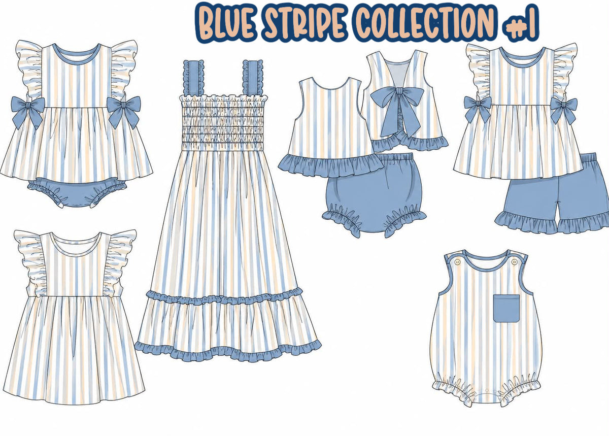BLUE STRIPE COLLCTION #1-ETA APRIL