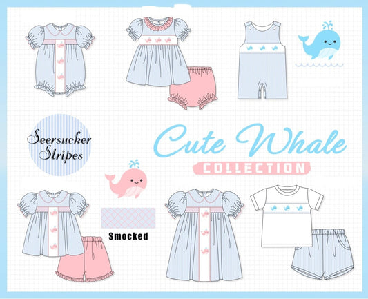 CUTE WHALE COLLECTION - ETA JULY