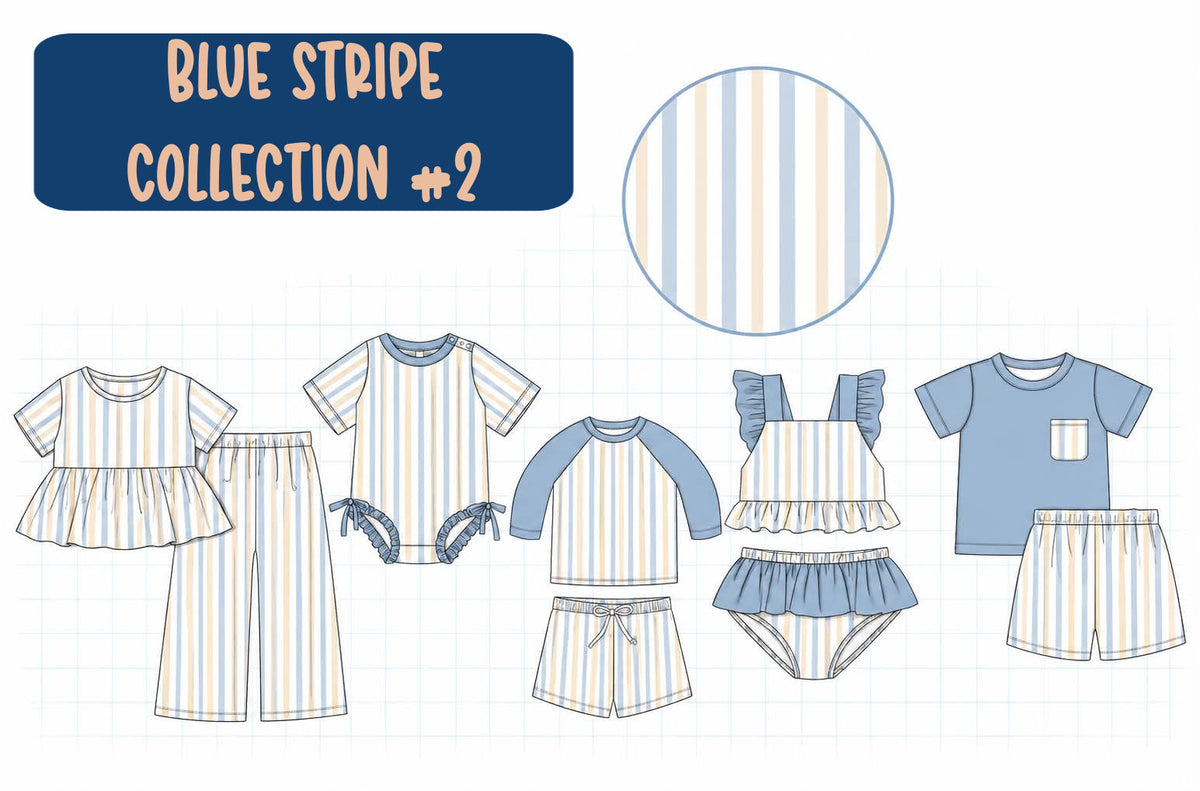 BLUE STRIPE COLLECTION #2-ETA APRIL