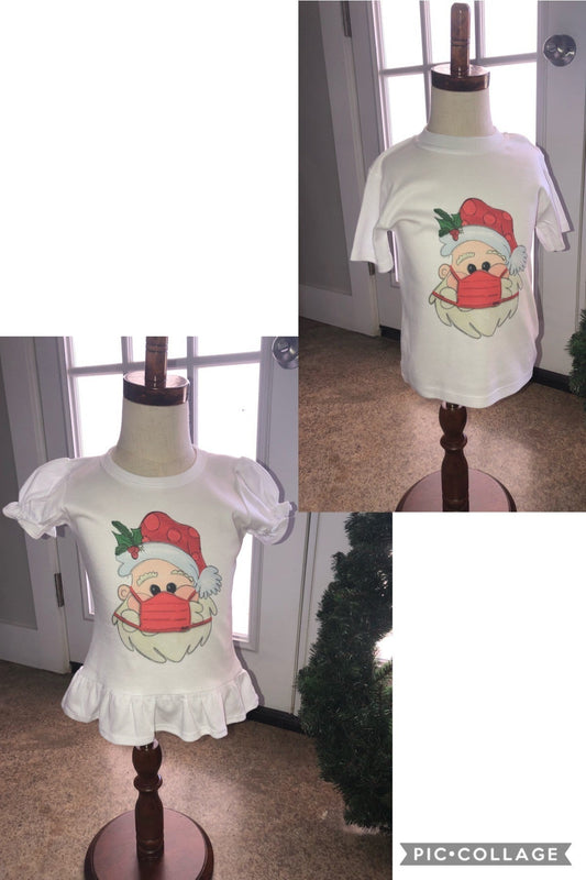 Masked Santa Tshirt- IN STOCK