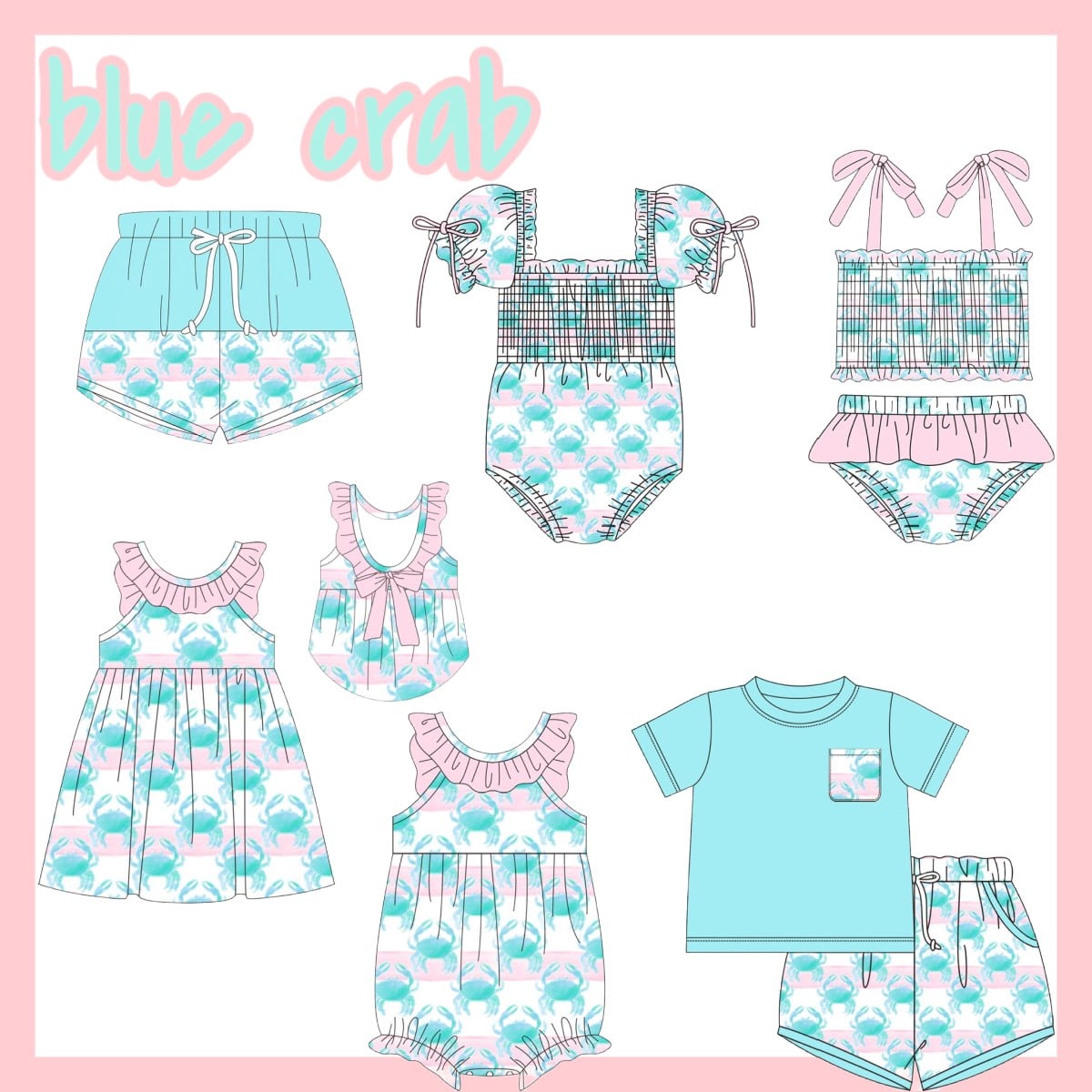 BLUE CRAB COLLECTION - ETA APRIL