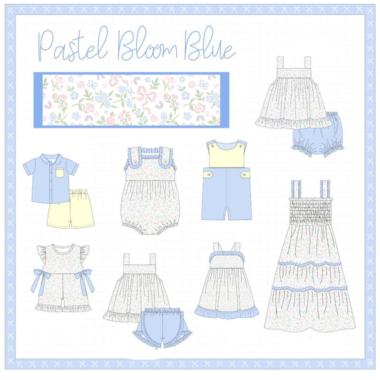 PASTEL BLOOM BLUE COLLECTION - ETA JUYL