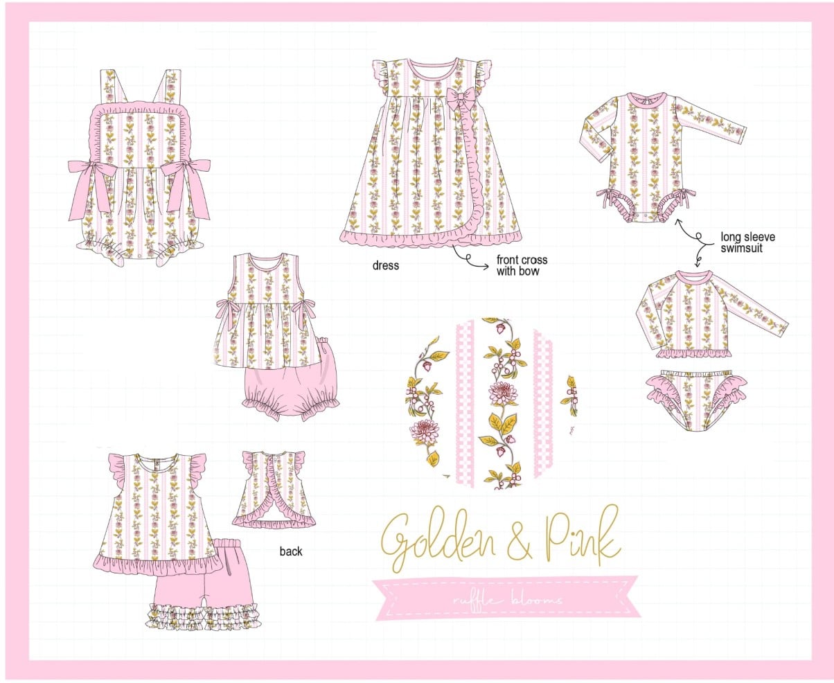 GOLDEN AND PINK COLLECTION - ETA JULY